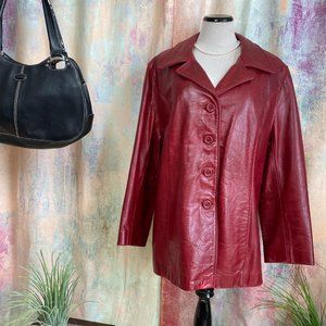 📌 Genuine Leather Jacket with removable warm Lining